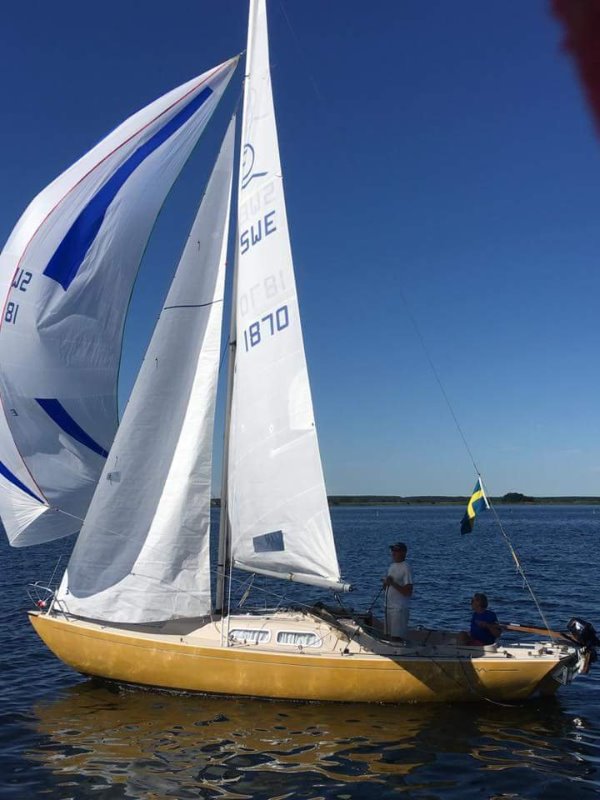SWE 1870 InFinit i Guldborgsund På väg till Lemkenhafen Fehmarn